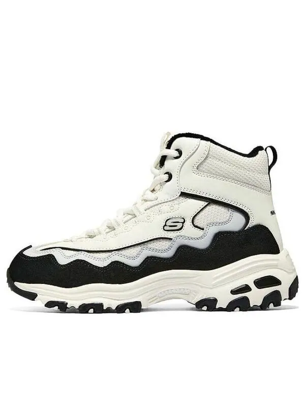 Кроссовки d'lites new lane sneaker 'white black grey' Skechers — изображение 1 из 4, белый/черный/серый