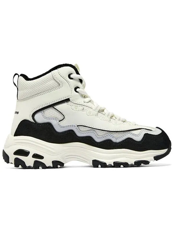 Кроссовки d'lites new lane sneaker 'white black grey' Skechers — изображение 2 из 4, белый/черный/серый
