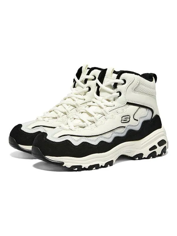 Кроссовки d'lites new lane sneaker 'white black grey' Skechers — изображение 4 из 4, белый/черный/серый
