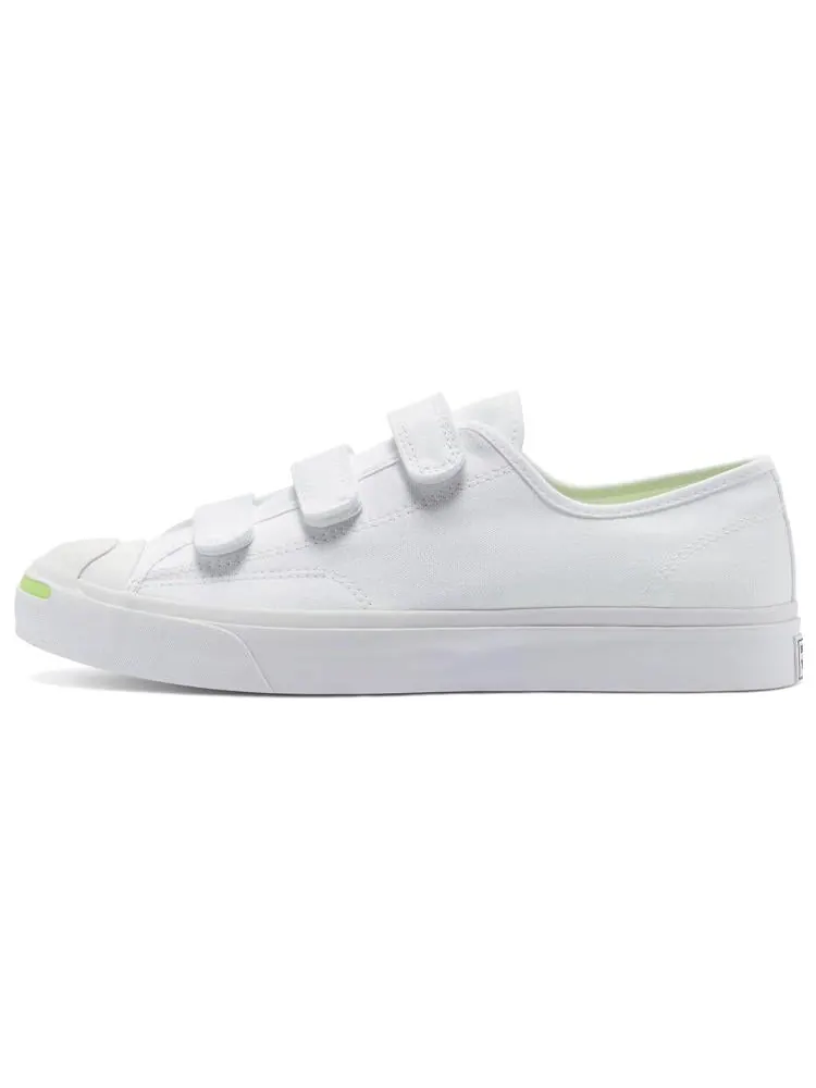Кеды Converse Jack Purcell Low Easy-On 'White Ghost Green' — изображение 2 из 7, белый