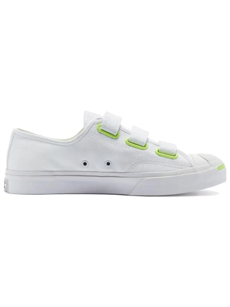 Кеды Converse Jack Purcell Low Easy-On 'White Ghost Green' — изображение 3 из 7, белый