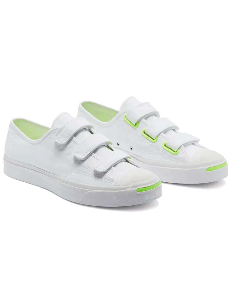 Кеды Converse Jack Purcell Low Easy-On 'White Ghost Green' — изображение 4 из 7, белый