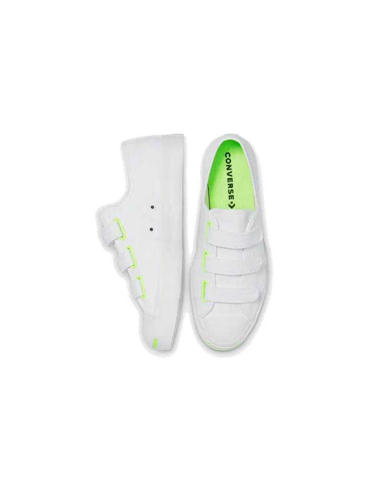 Кеды Converse Jack Purcell Low Easy-On 'White Ghost Green' — изображение 5 из 7, белый
