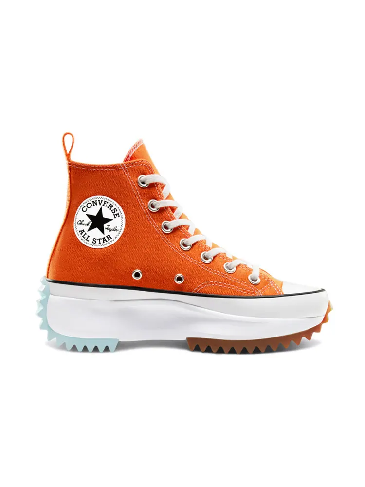 Кеды Converse Run Star Hike 'Sunblocked - Total Orange' — изображение 2 из 5, оранжевый