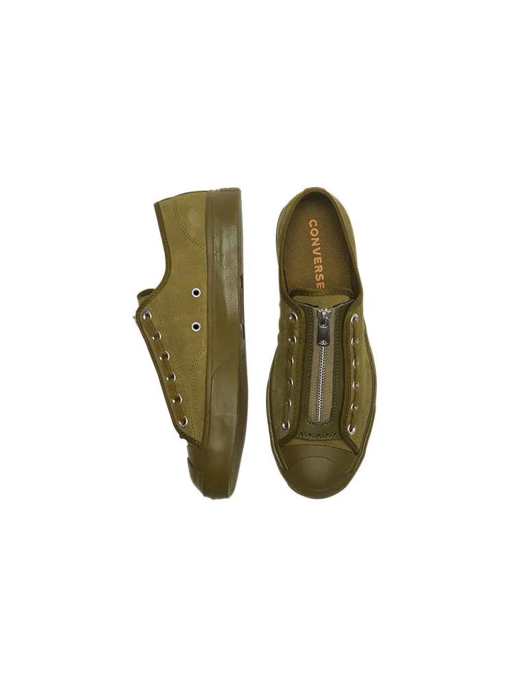 Кеды Converse Jack Purcell Zip 'Olive' — изображение 4 из 6, зеленый