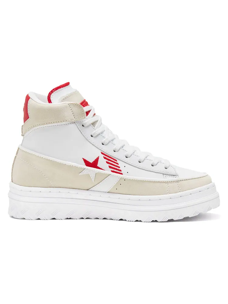 Кеды Converse Pro Leather X2 High 'Rivals Pack - White University Red' — изображение 2 из 6, красный