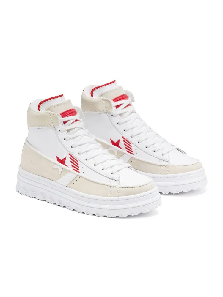 Кеды Converse Pro Leather X2 High 'Rivals Pack - White University Red' — изображение 3 из 6, красный