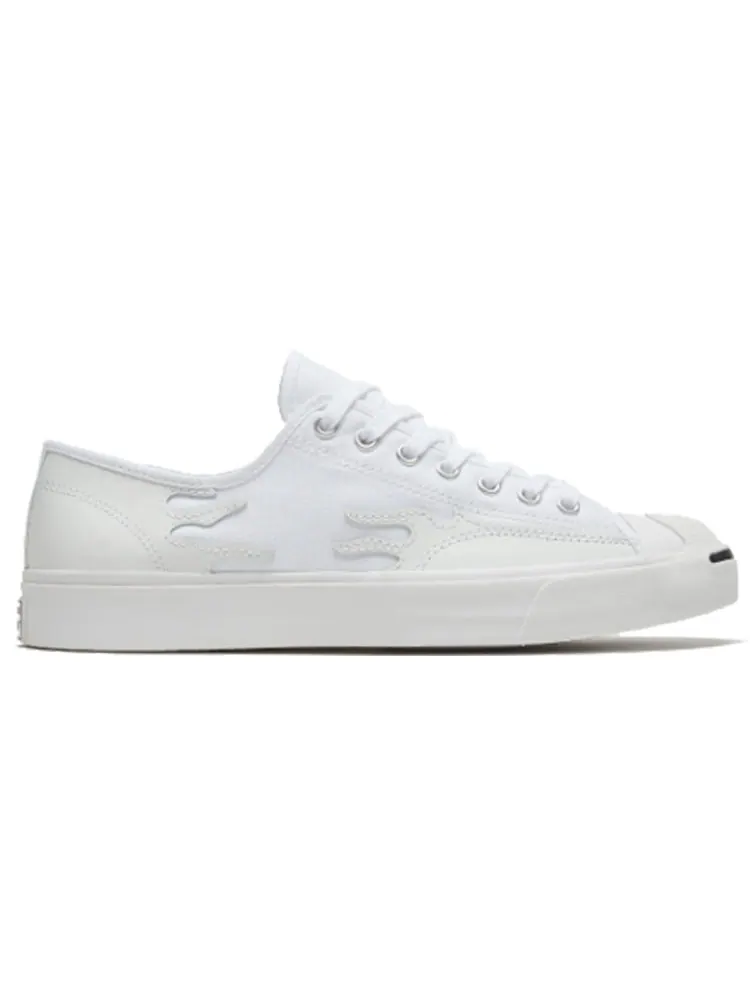 Кеды Converse Jack Purcell 'White Flames' Low Top — изображение 2 из 5, белый