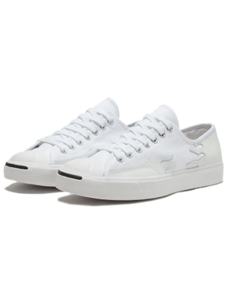 Кеды Converse Jack Purcell 'White Flames' Low Top — изображение 3 из 5, белый
