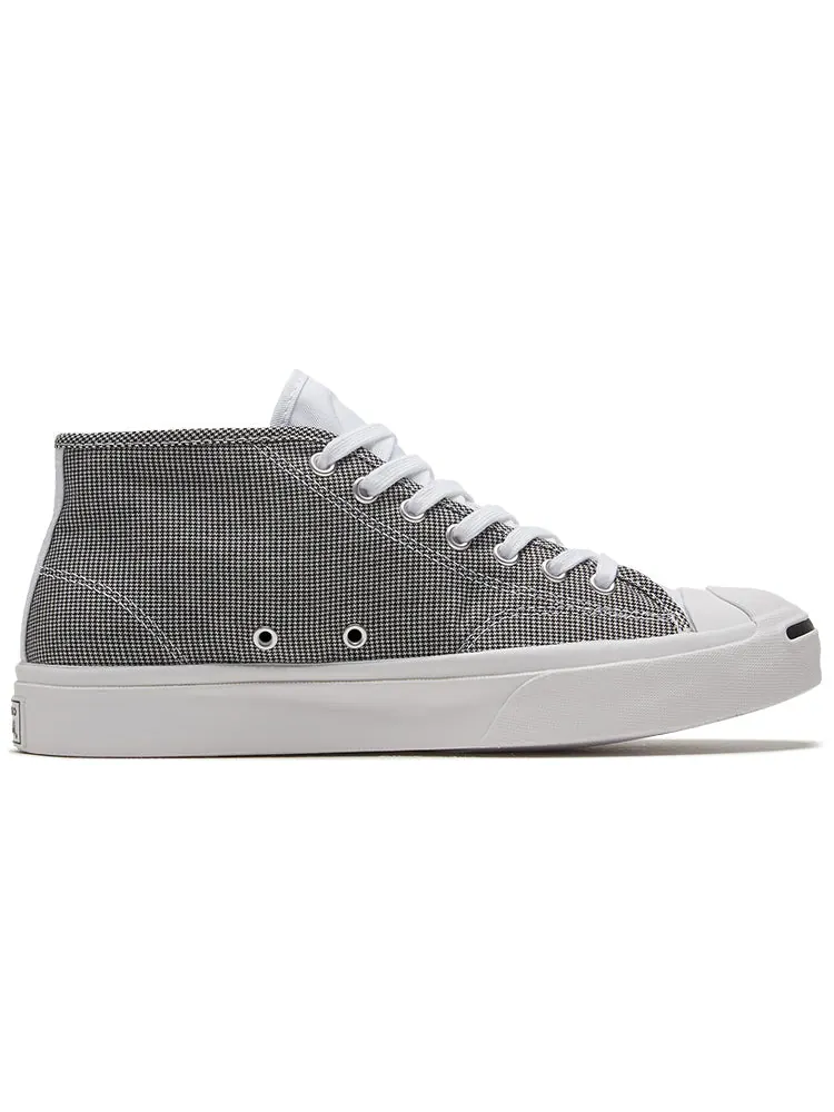 Кеды Converse Jack Purcell Mid 'Grey White' — изображение 2 из 6, серый