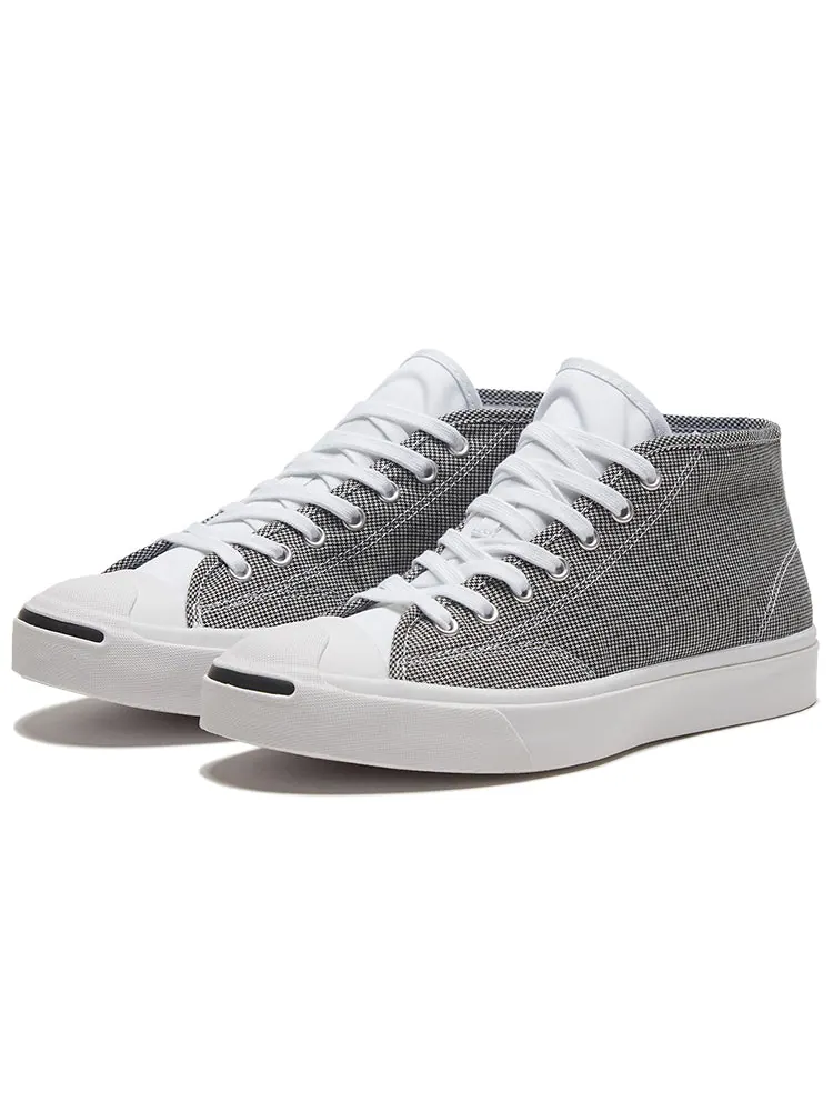 Кеды Converse Jack Purcell Mid 'Grey White' — изображение 3 из 6, серый