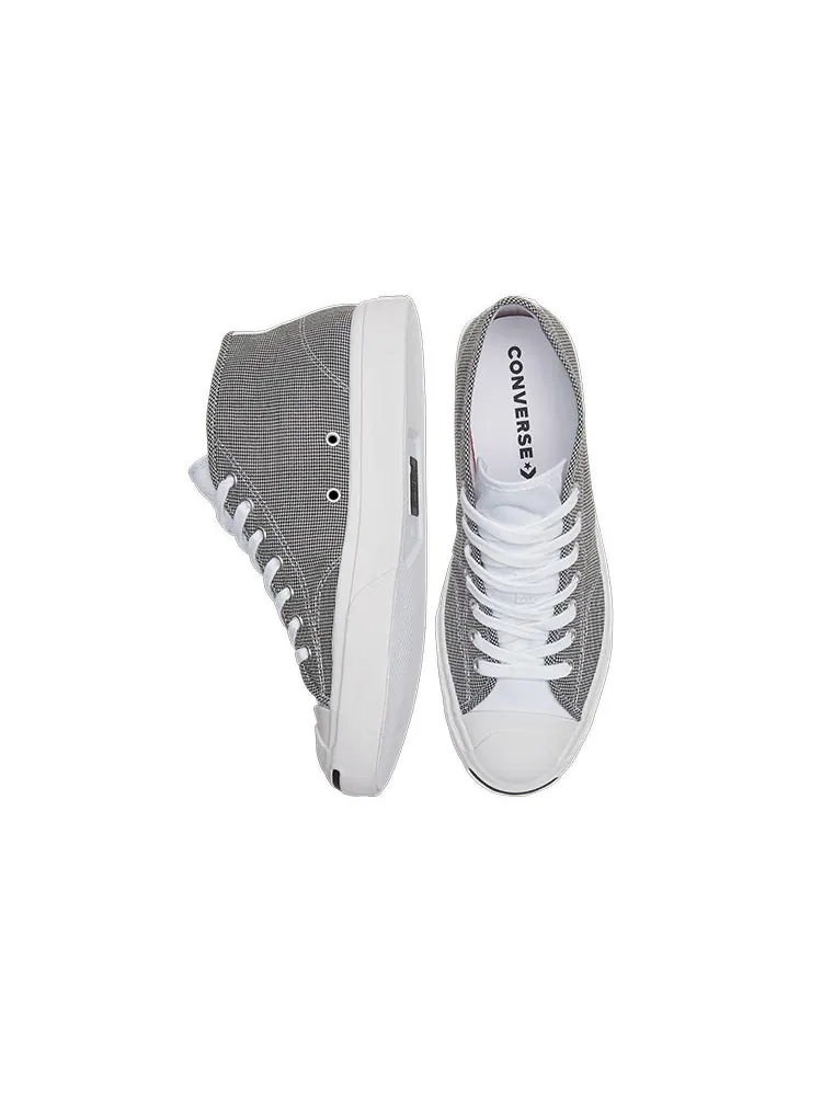 Кеды Converse Jack Purcell Mid 'Grey White' — изображение 4 из 6, серый