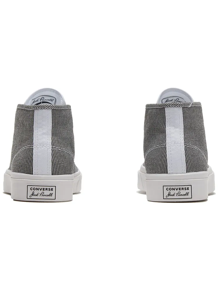 Кеды Converse Jack Purcell Mid 'Grey White' — изображение 5 из 6, серый
