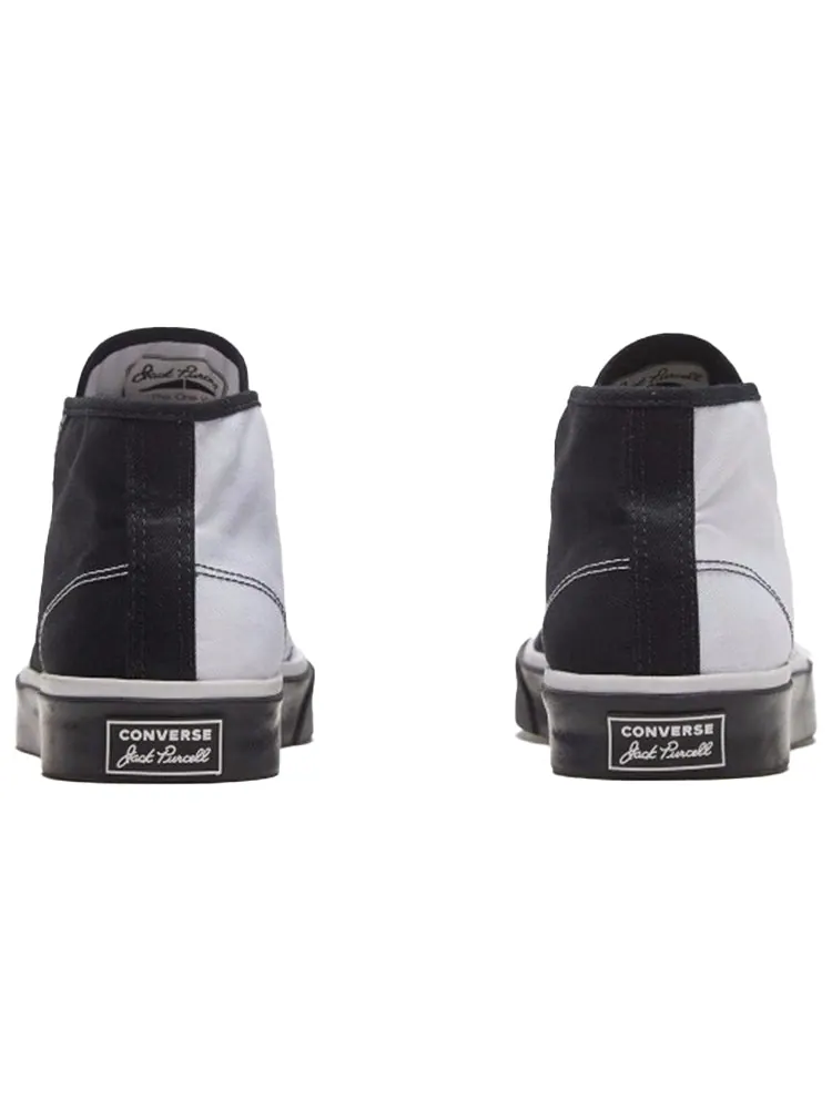 Кеды Converse Jack Purcell Mid 'White Black' — изображение 4 из 5, черный