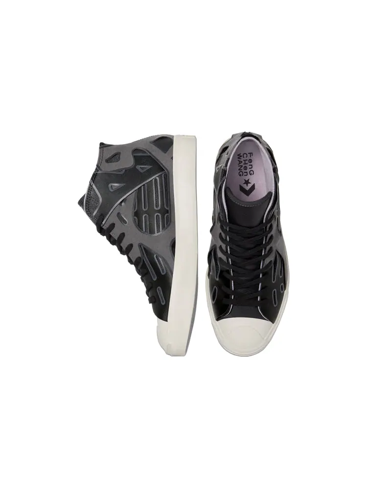 Кеды Converse Feng Chen Wang x Jack Purcell Mid 'Black' — изображение 4 из 7, черный