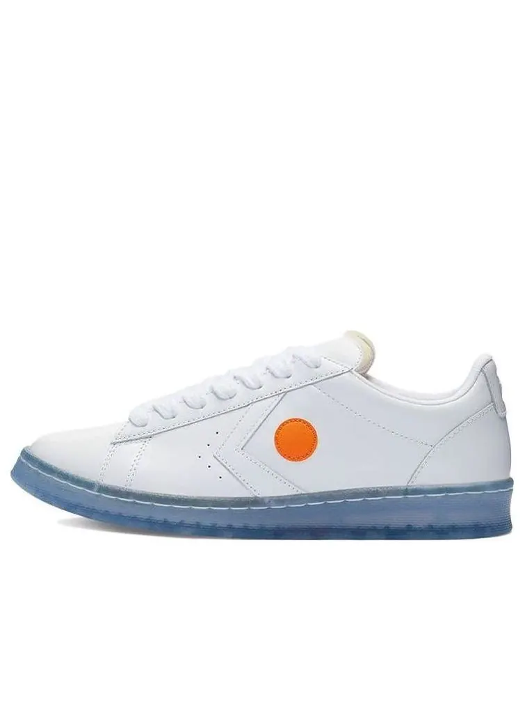 Кеды Converse ROKIT x Pro Leather Low 'Orange Pop' — изображение 1 из 7, белый