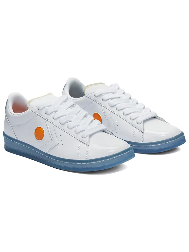 Кеды Converse ROKIT x Pro Leather Low 'Orange Pop' — изображение 3 из 7, белый