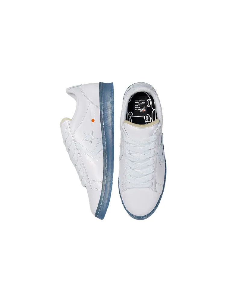 Кеды Converse ROKIT x Pro Leather Low 'Orange Pop' — изображение 4 из 7, белый
