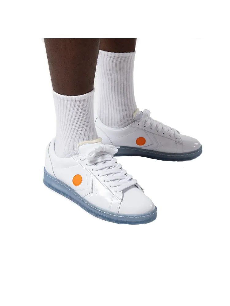 Кеды Converse ROKIT x Pro Leather Low 'Orange Pop' — изображение 7 из 7, белый