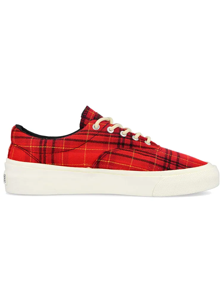 Кеды Converse Skid Grip Low 'Twisted Plaid - Haute Red' — изображение 3 из 6, красный