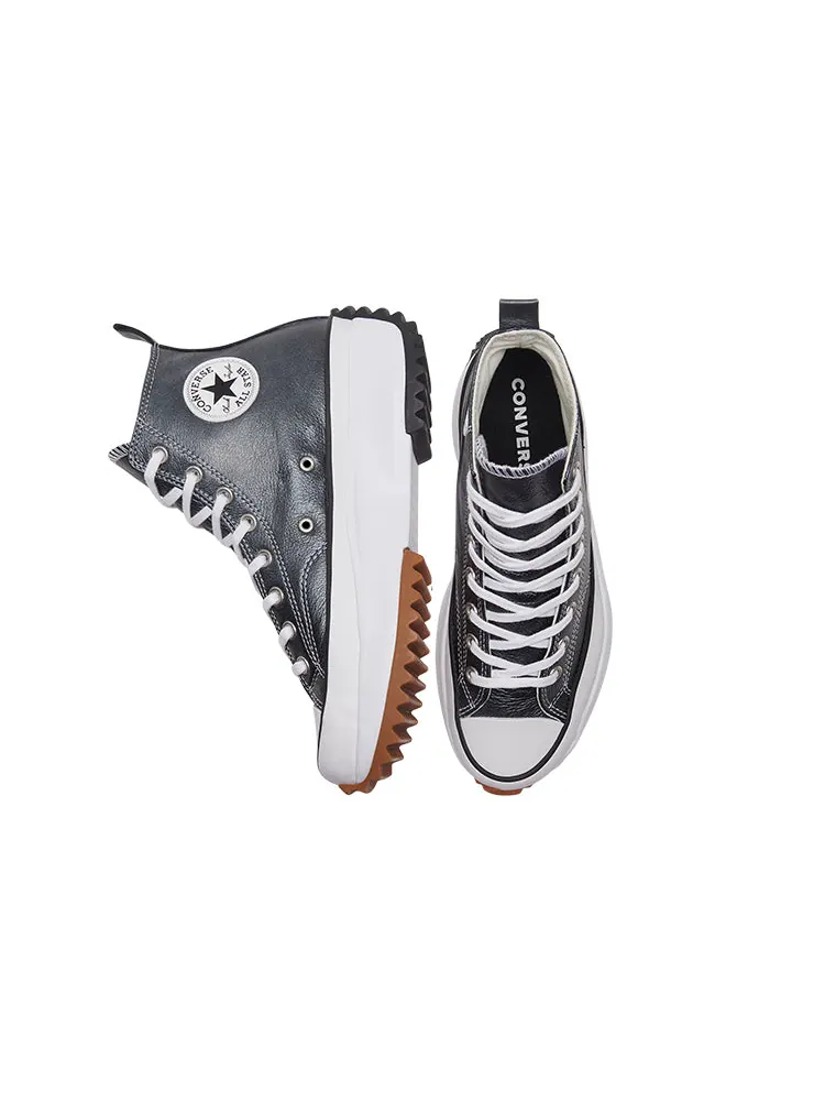 Кеды Converse Run Star Hike High 'Metallic Classics - Black' — изображение 5 из 6, черный