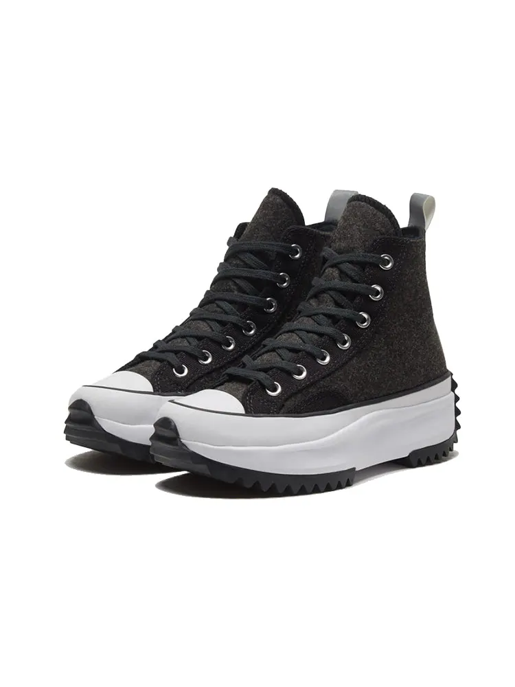 Кеды Converse Run Star Hike High 'Black Ice - Black Silver' — изображение 3 из 5, черный