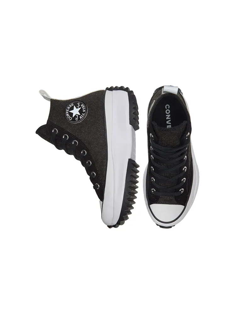 Кеды Converse Run Star Hike High 'Black Ice - Black Silver' — изображение 4 из 5, черный