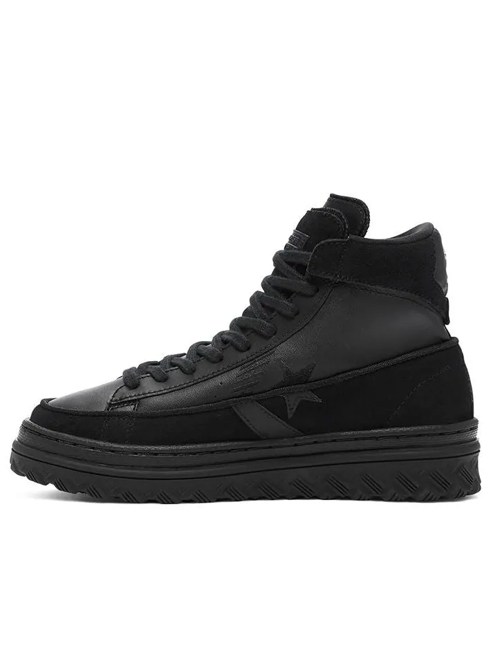 Кеды Converse Pro Leather X2 High 'Black Ice - Triple Black' — изображение 1 из 6, черный