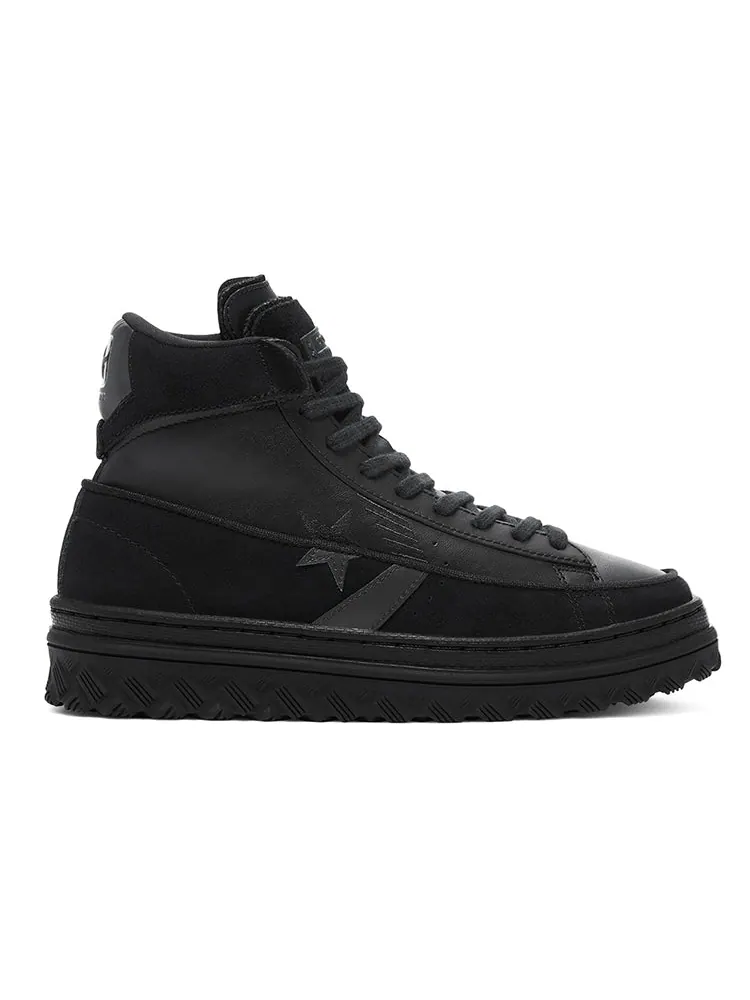 Кеды Converse Pro Leather X2 High 'Black Ice - Triple Black' — изображение 2 из 6, черный