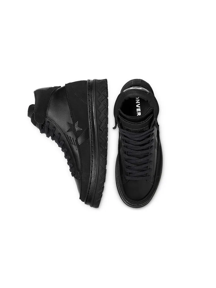 Кеды Converse Pro Leather X2 High 'Black Ice - Triple Black' — изображение 5 из 6, черный