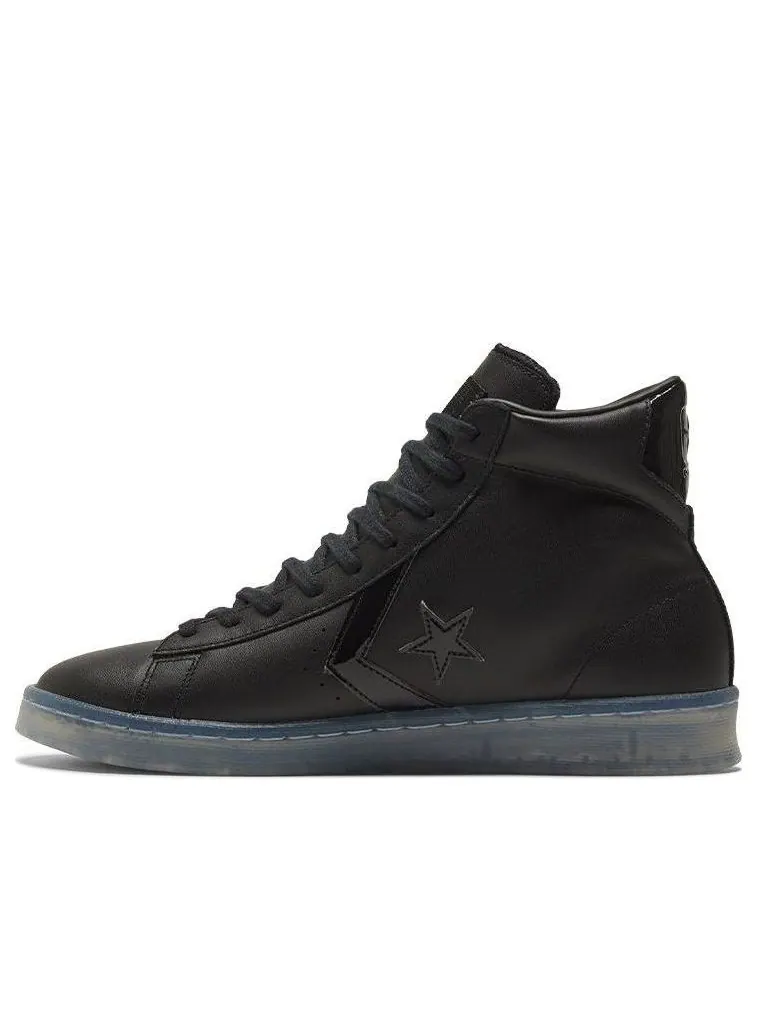 Кеды Converse Pro Leather High 'Black Ice - Black Clear' — изображение 1 из 6, черный