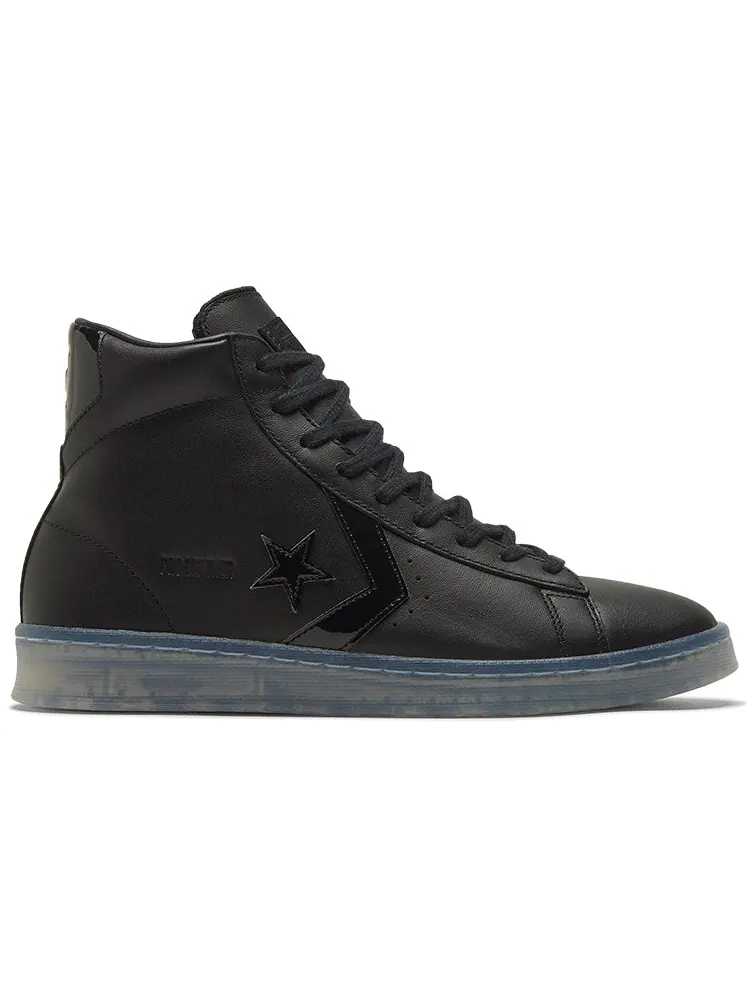 Кеды Converse Pro Leather High 'Black Ice - Black Clear' — изображение 2 из 6, черный