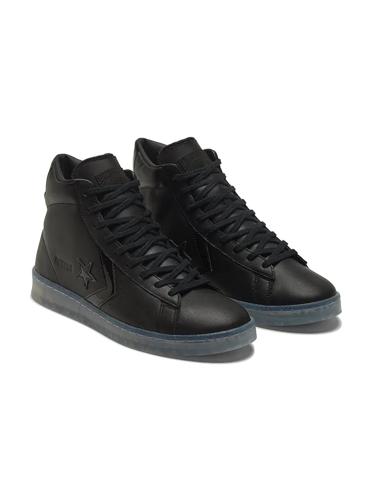 Кеды Converse Pro Leather High 'Black Ice - Black Clear' — изображение 3 из 6, черный