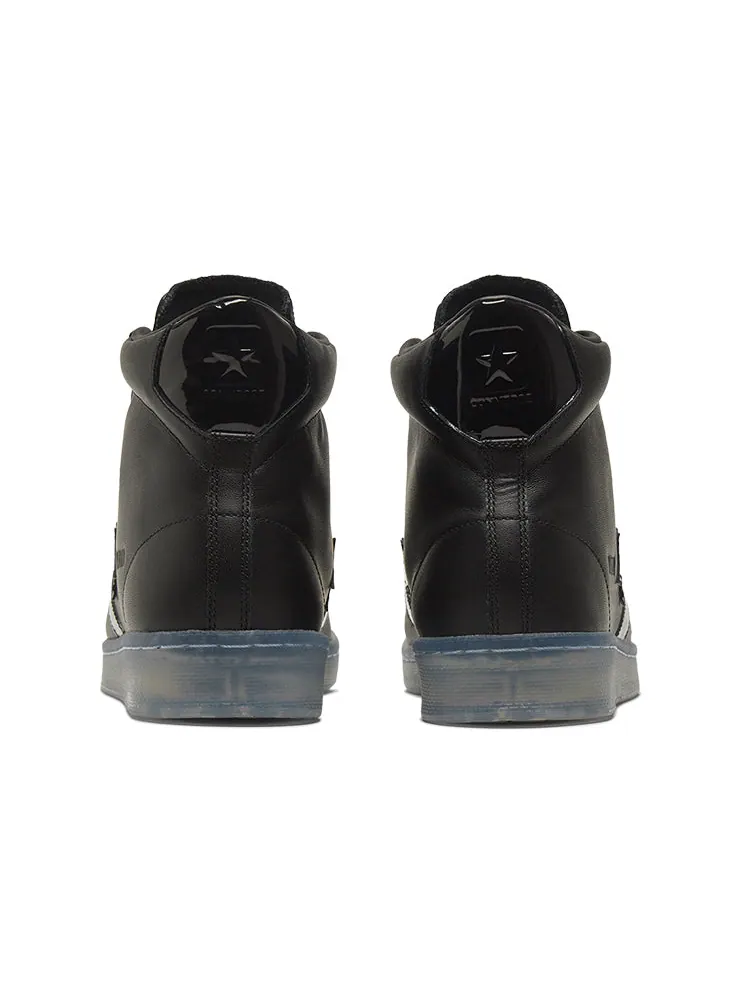 Кеды Converse Pro Leather High 'Black Ice - Black Clear' — изображение 4 из 6, черный