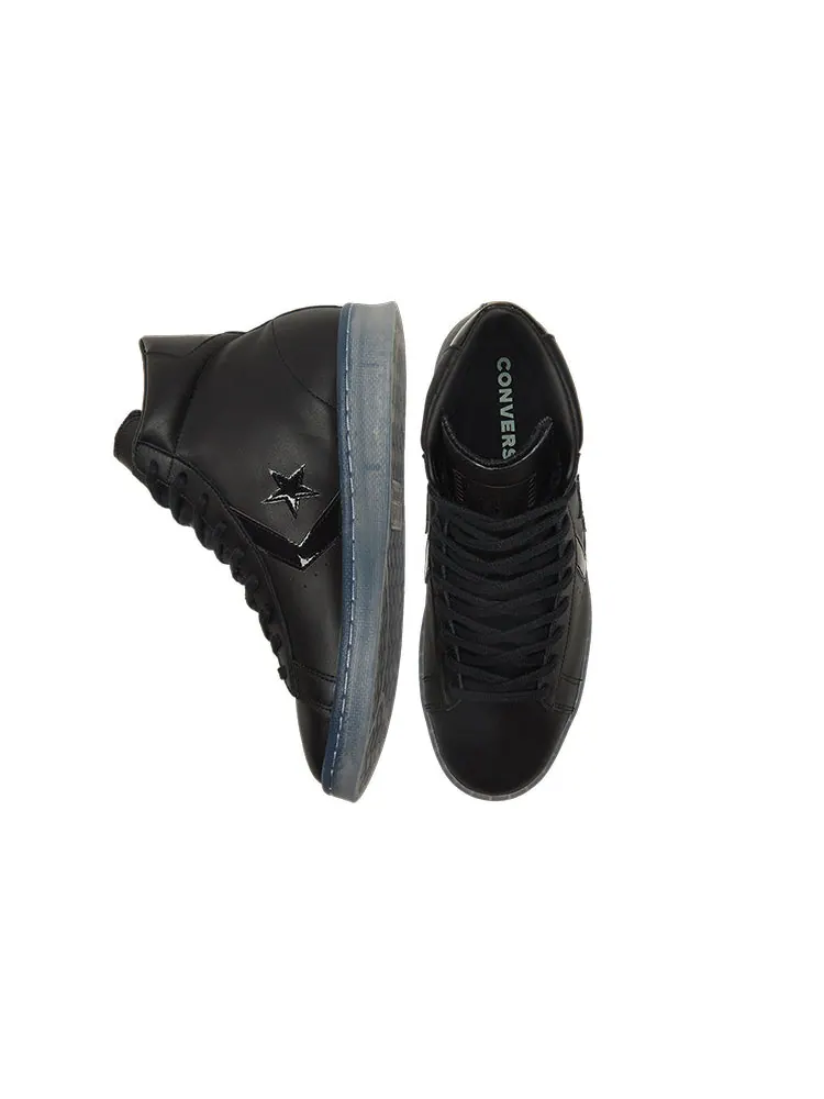 Кеды Converse Pro Leather High 'Black Ice - Black Clear' — изображение 5 из 6, черный
