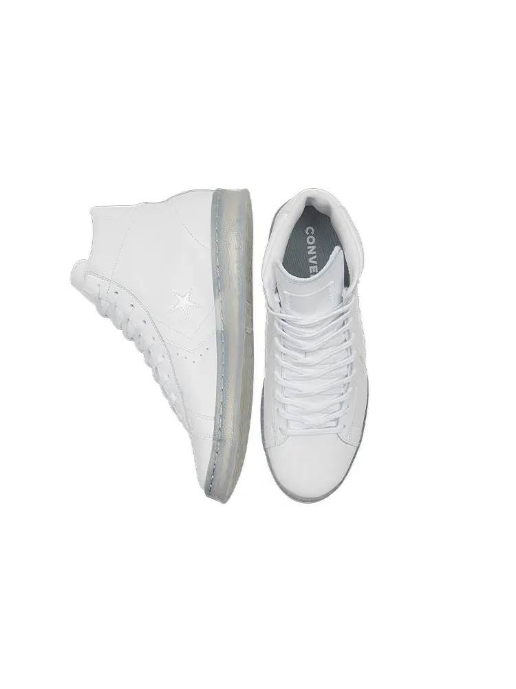 Кроссовки Converse Pro Leather High 'Black Ice - White Clear' — изображение 5 из 6, белый