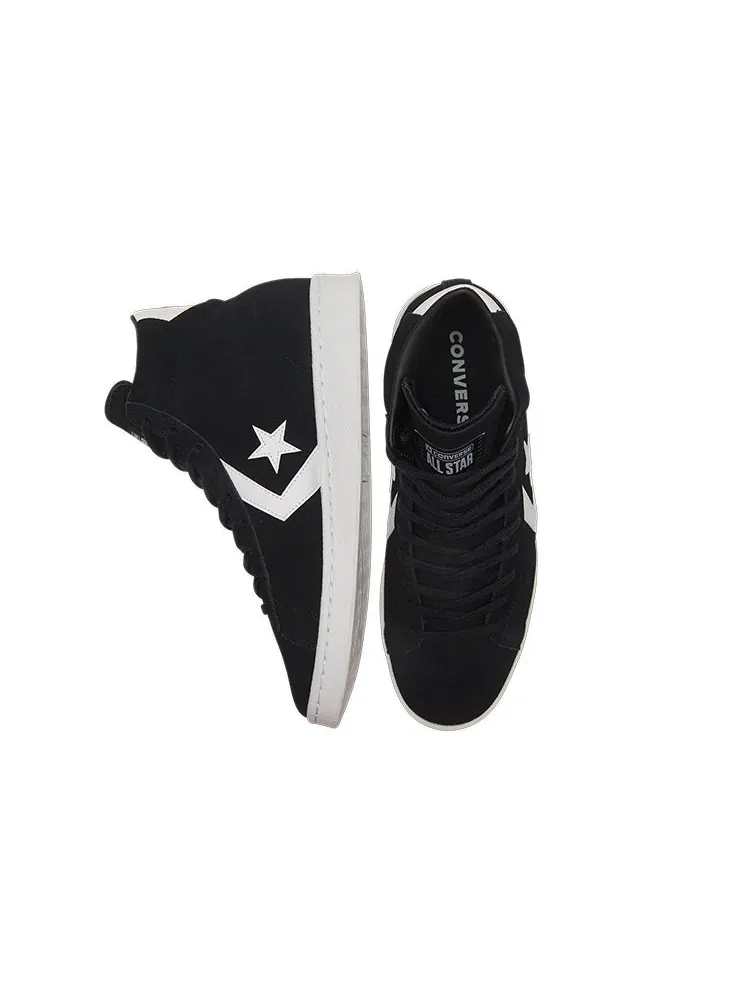 Кеды Converse Pro Leather 'Black White' — изображение 4 из 5, черный