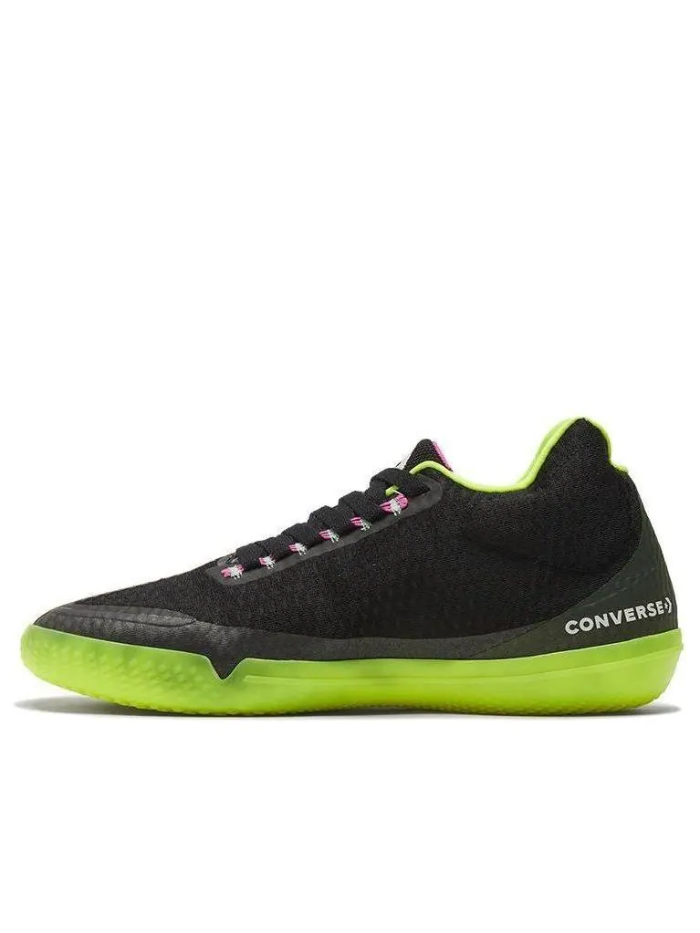 Кроссовки Converse All Star BB Evo Mid 'Hi-Vis Collection - Black Lemon Venom' 169510C — изображение 1 из 6, черный