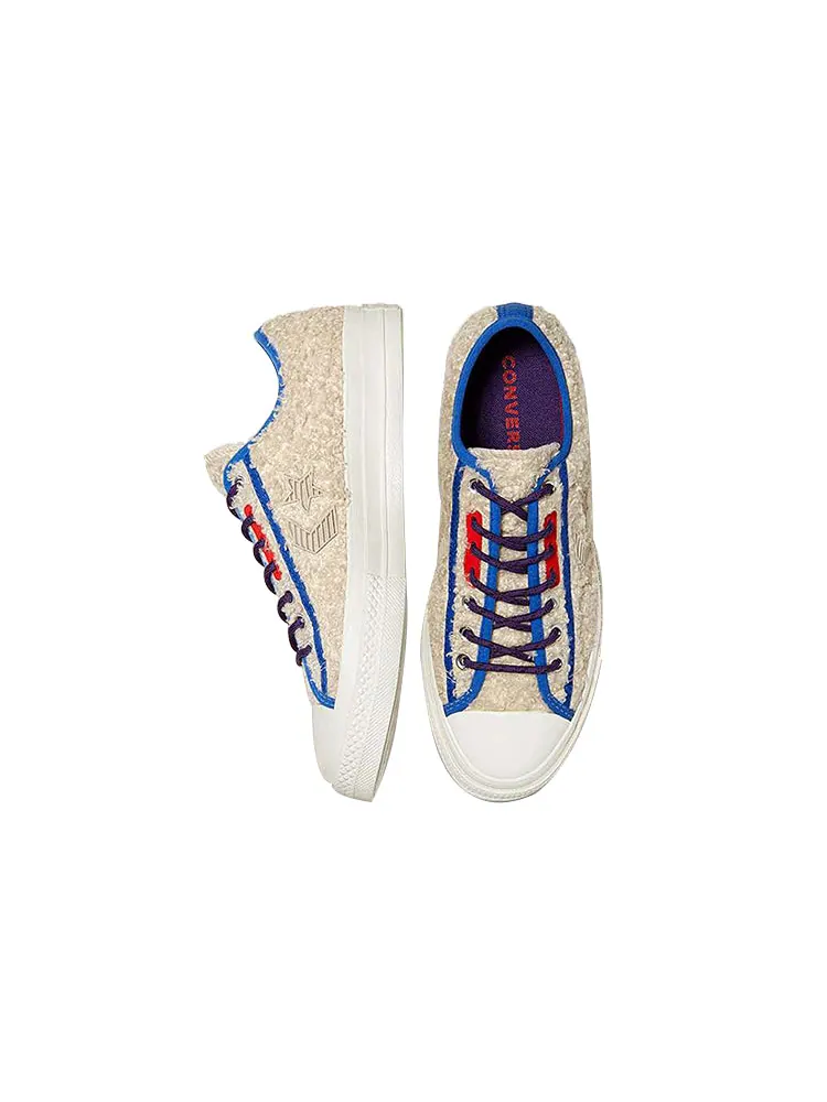 Кеды Converse Retro Sherpa Ivory White — изображение 5 из 6, белый