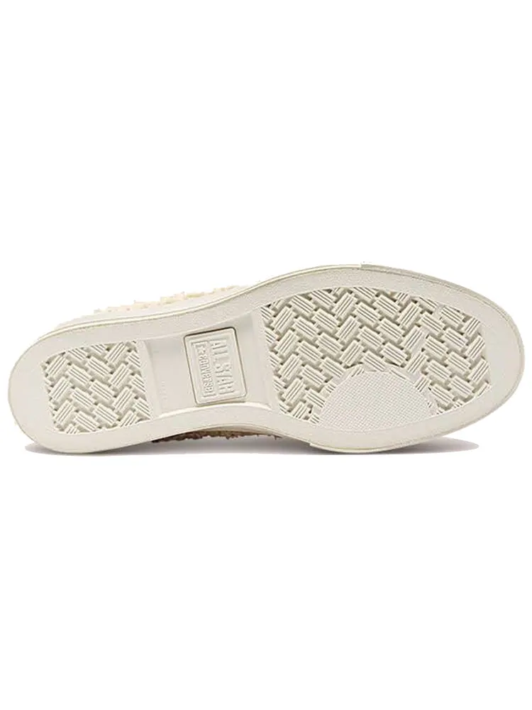 Кеды Converse Retro Sherpa Ivory White — изображение 6 из 6, белый