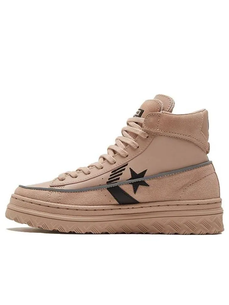 Кроссовки Converse Pro Leather X2 High 'Black Ice - Salt Pink' 169565C — изображение 1 из 5, черный-розовый