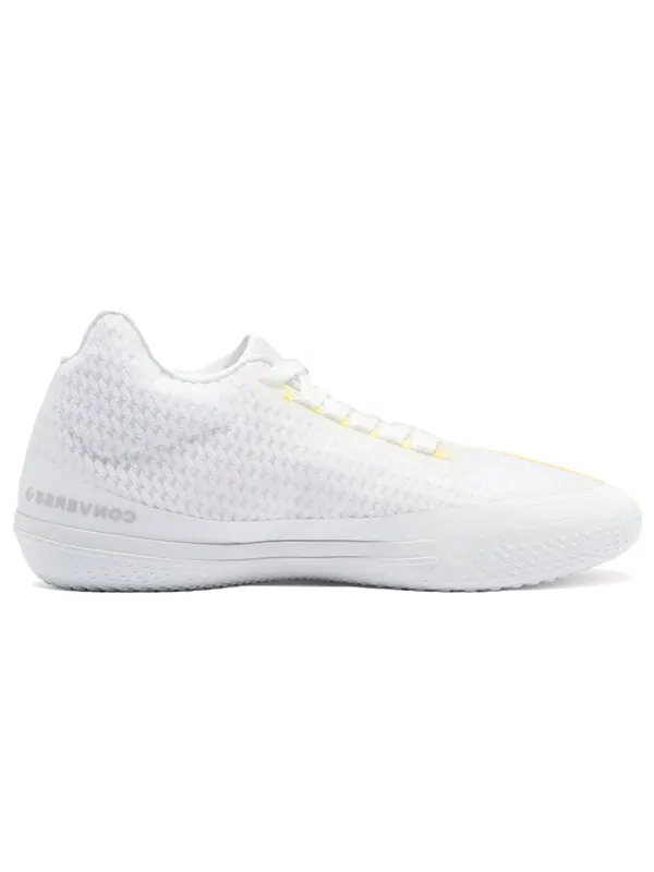 Кроссовки all star bb evo mid 'hi-vis collection - white fresh yellow' Converse — изображение 2 из 4, белый/желтый