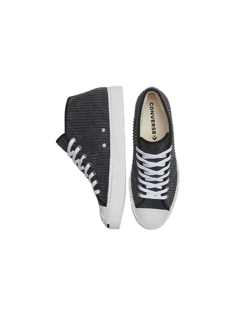 Кеды Converse Jack Purcell Mid 'Black Corduroy' — изображение 5 из 6, черный