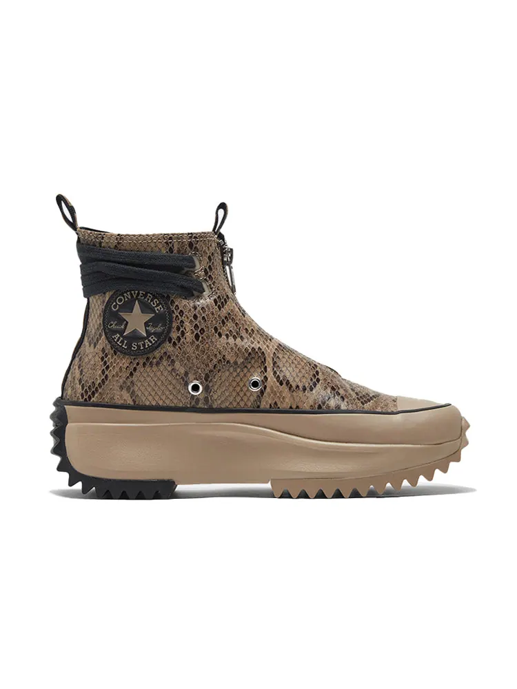 Кроссовки Converse Run Star Hike 'Snakeskin' — изображение 2 из 4, коричневый