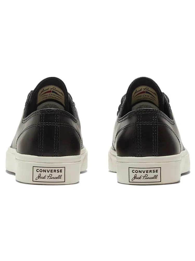 Кеды Converse Jack Purcell Low 'Black White' — изображение 4 из 6, черный