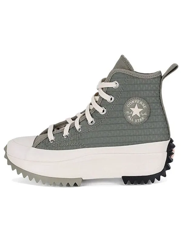 Кроссовки run star hike high 'alt exploration - light field surplus' Converse — изображение 1 из 4, серый/зеленый