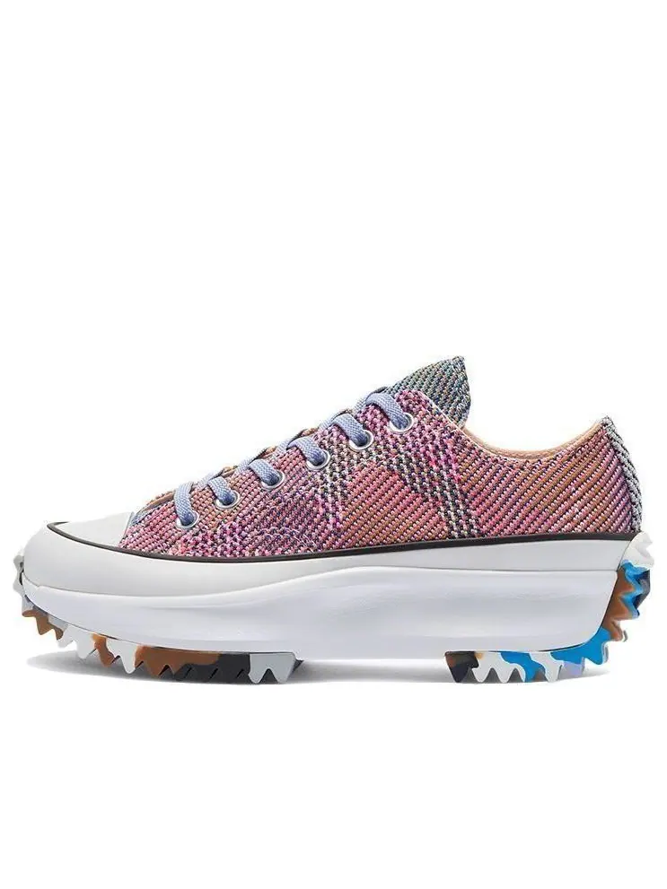 Кеды Converse Run Star Hike Low 'Knit Mashup' — изображение 1 из 6, розовый