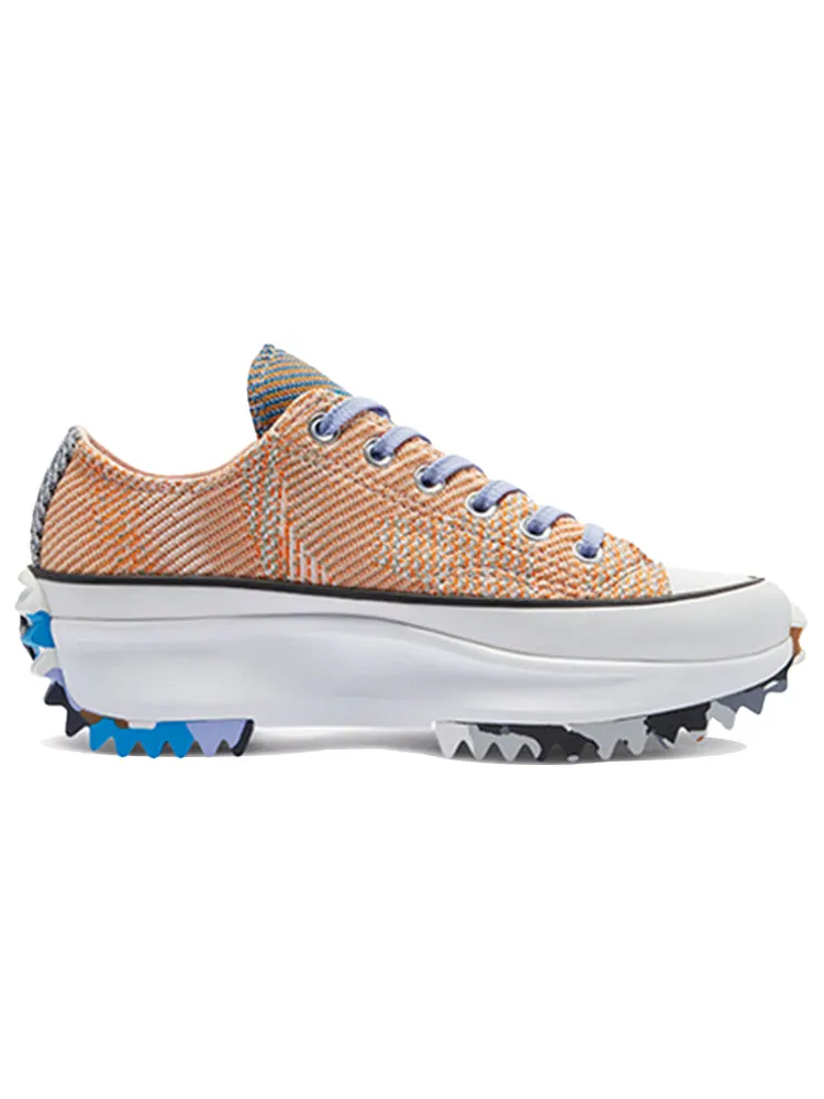Кеды Converse Run Star Hike Low 'Knit Mashup' — изображение 2 из 6, розовый