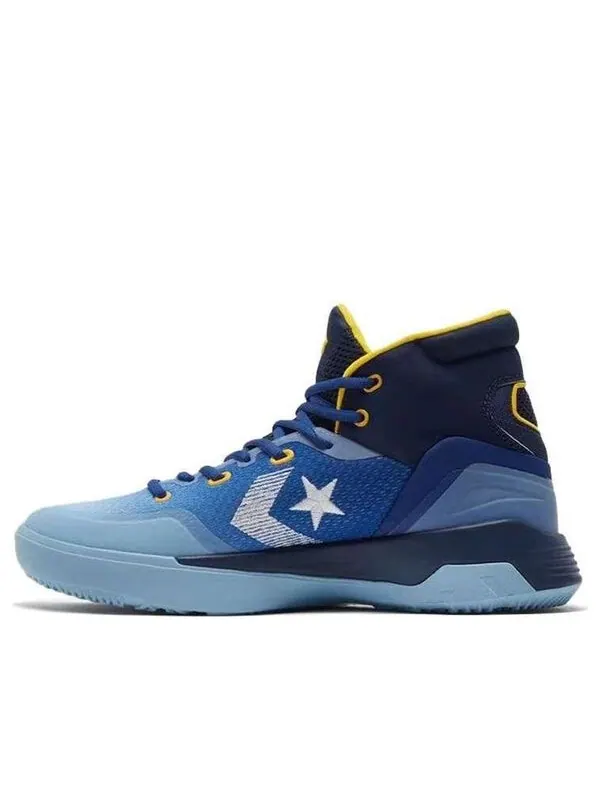 Кроссовки g4 high 'heart of the city - los angeles' Converse — изображение 1 из 4, синий/желтый