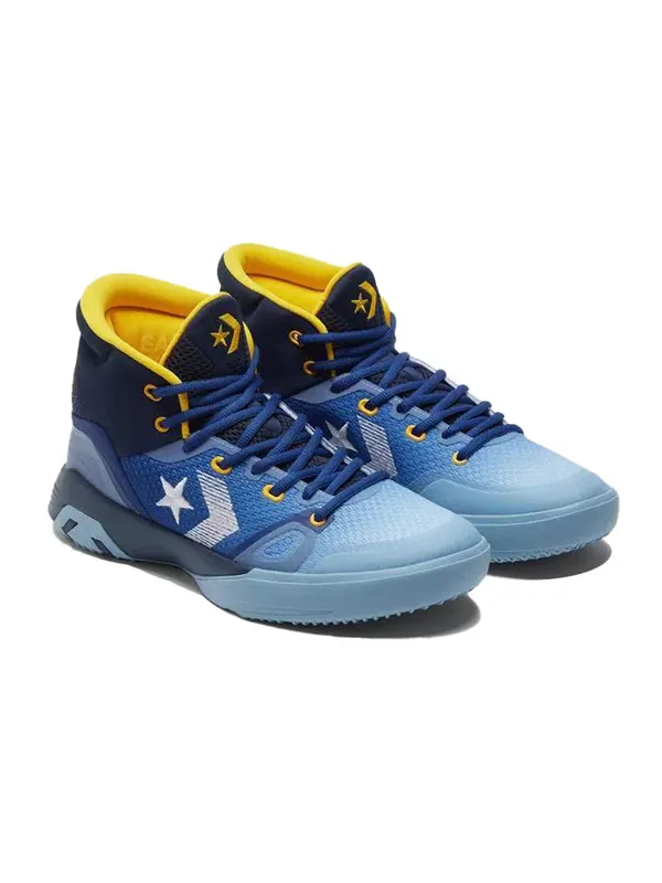 Кроссовки g4 high 'heart of the city - los angeles' Converse — изображение 3 из 4, синий/желтый